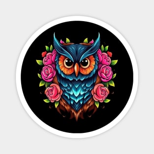 Owl Valentine Day Magnet